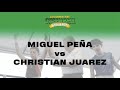 Miguel pea vs christian juarez wbc green belt challenge