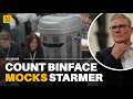 Binface takes SWIPE at Starmer as Burnham wins Makerfield by-election