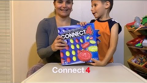 Play Connect 4 Board Game with Wyatt