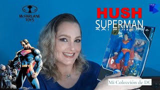 Mi Colección de DC: HUSH: Superman (variant) Gold Label de McFarlane Toys