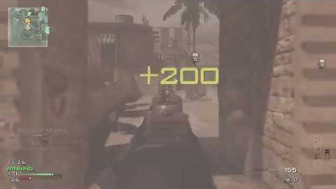 Mw3: Mp5 MOAB ( Using support killstreaks)