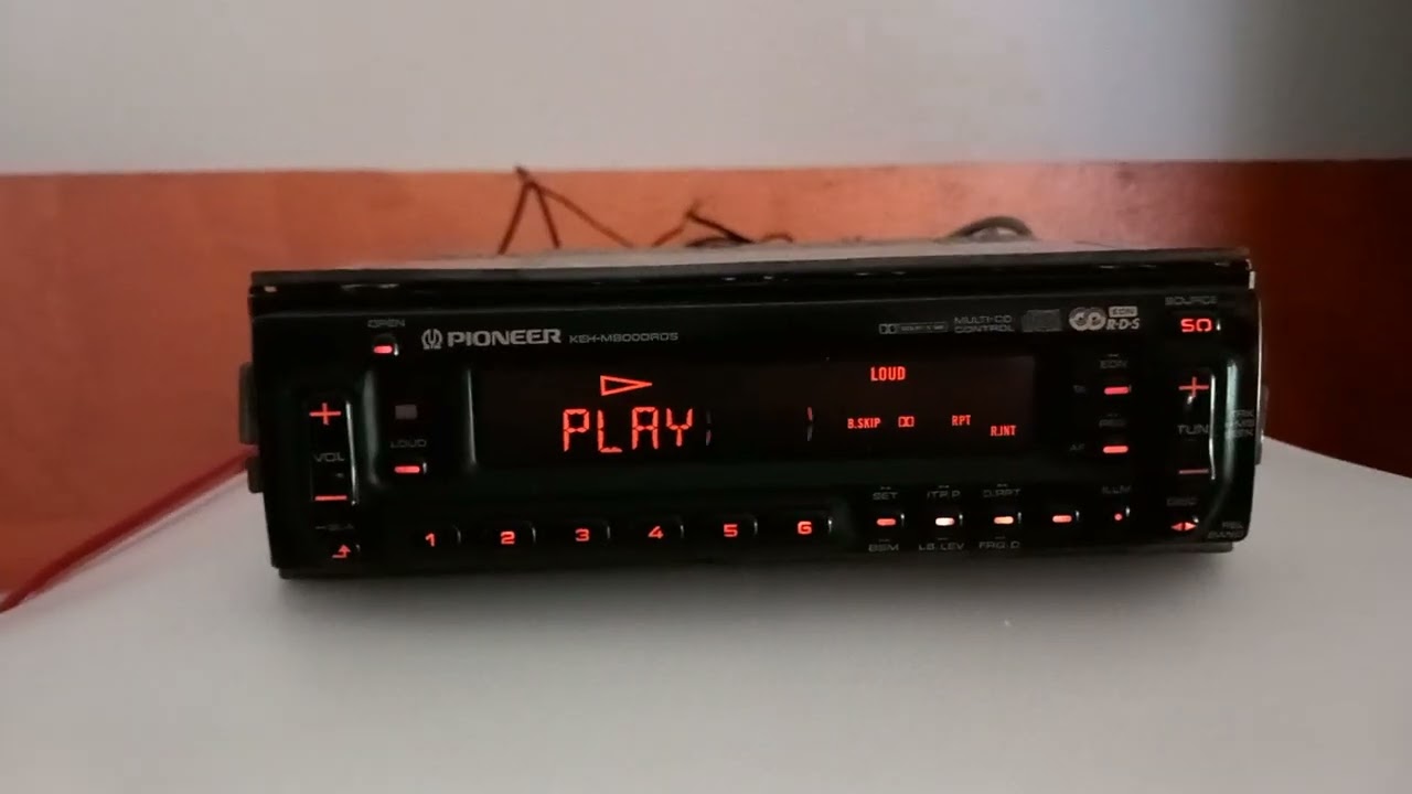pioneer keh-m8000rds - YouTube