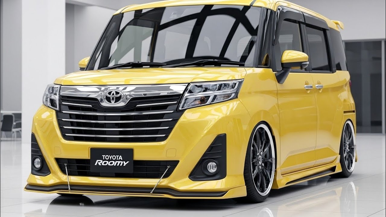 🔥Новый Toyota Roomy 2026 уже здесь! Компактный, но удивительно просторный🔥