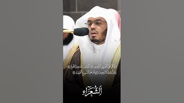 سورة الشعراء | القارئ ياسر الدوسري 🤍.