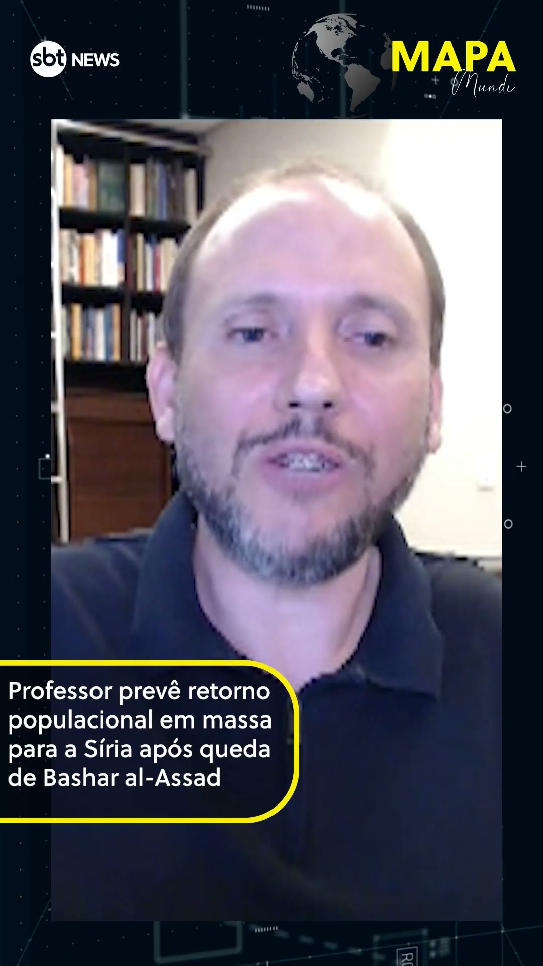 Professor prevê retorno populacional em massa para a Síria após queda de Bashar al-Assad