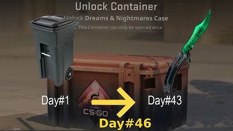 CS2 | Opening 1 Case every DAY until we get a KNIFE - Day 46