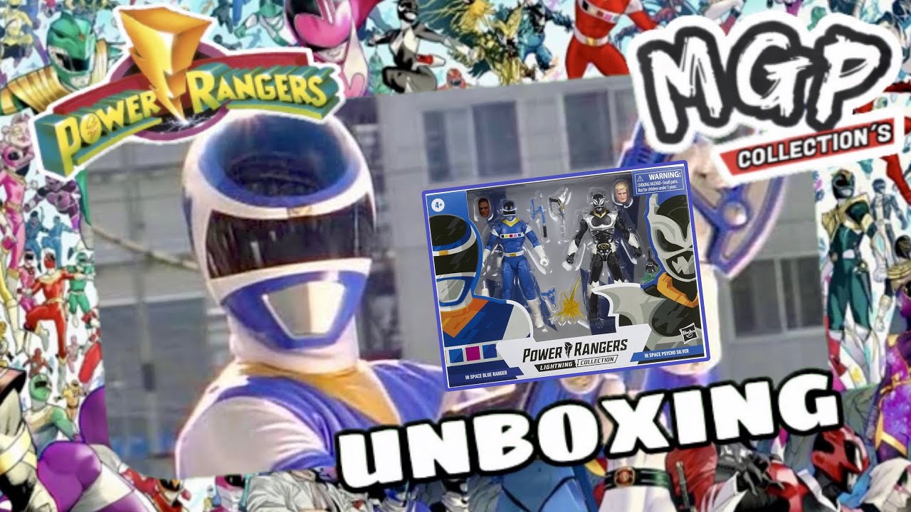 Power Rangers Lightning Collection in Space Psycho Blue Ranger Action - Toys One