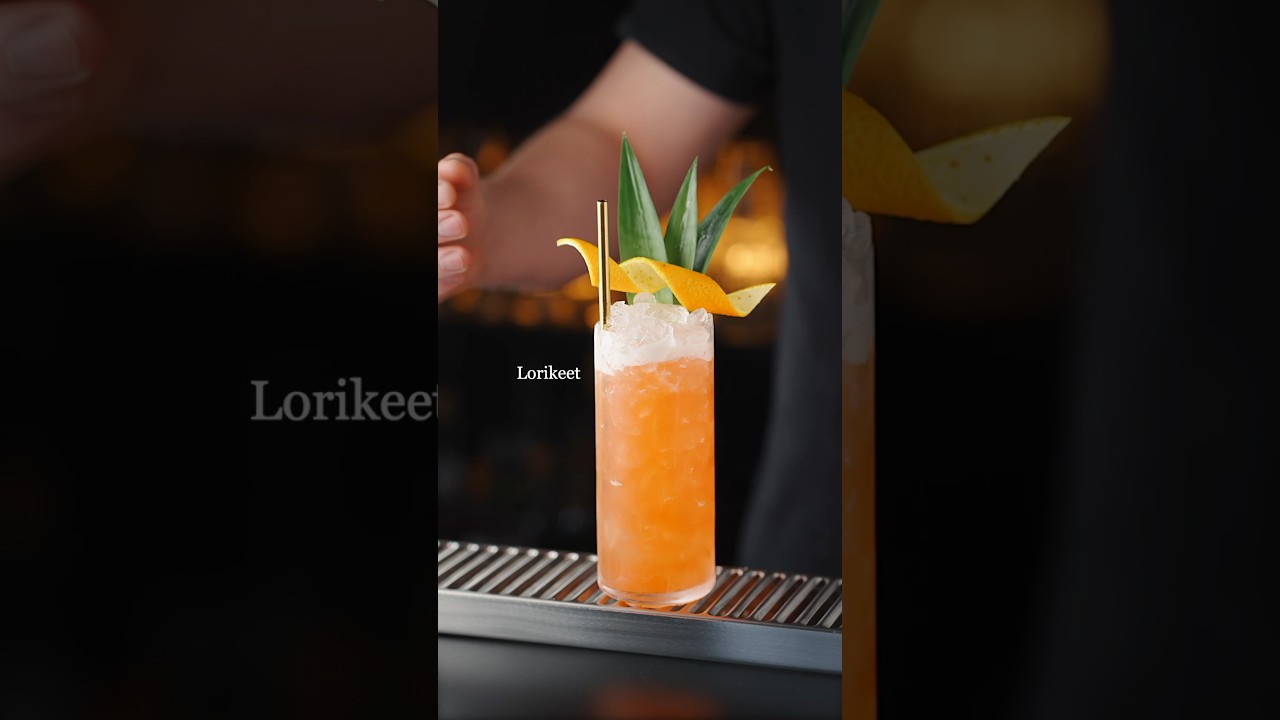 Lorikeet: A Modern Tiki Cocktail