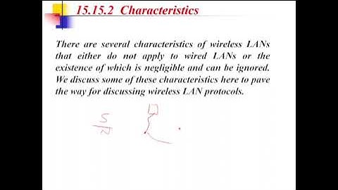 Module 5 - Lecture 3 - MAC Wireless LAN 1
