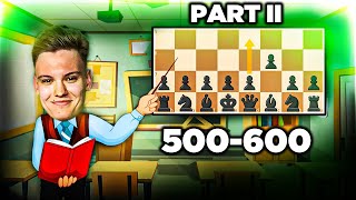 Master Class | Caro-Kann | Chess Speedrun | 500-600 Part 2