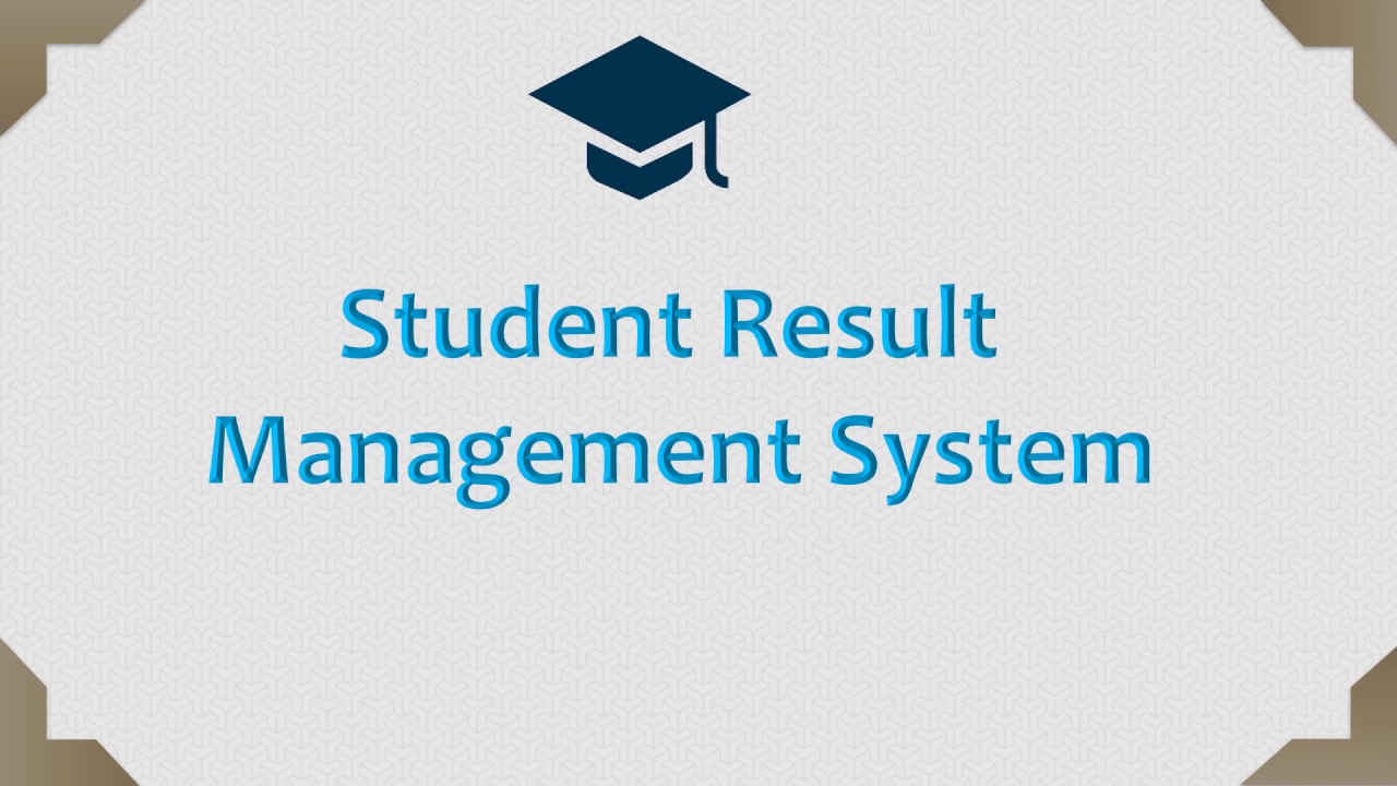 student result management system presentation