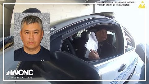 CMPD video shows moment officer was caught allegedly stealing cash