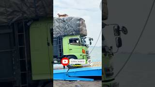 Seconds Before An Overloaded Truck Boards A Ship Everyone Holds Their Breath feedshorts sho