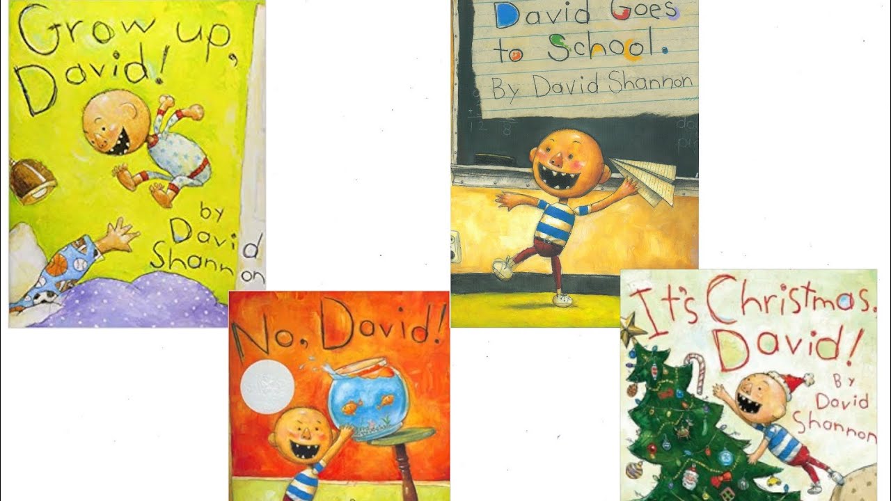 Grow Up David No David David Goes To School It S Christmas David Read Aloud Books For Kids Youtube