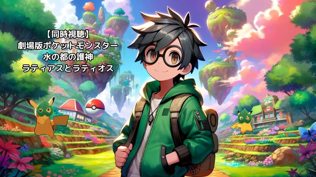 同時視聴】劇場版ポケットモンスター 水の都の護神 ラティアスと