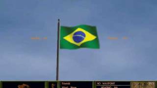 Brazil Flag - Soft Edges (Blurred) screenshot 1