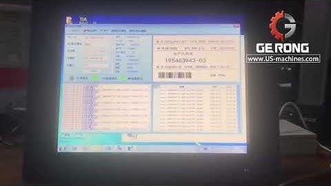 Real time barcode printing system label printing software computer video