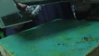 Encaustic transfer Technique #1