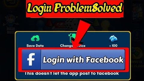 Fix Facebook Login Problem Solved In Ludo King