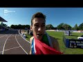 SIMONE BARONTINI CAMPIONE EUROPEO degli 800 Under 23 a Tallinn il 11/07/2021