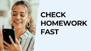 Check Homework for All Your Kids in Gradelink