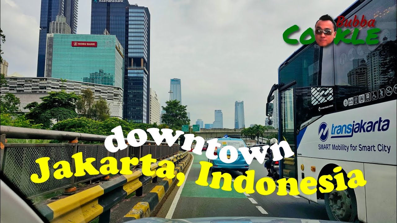 DOWNTOWN JAKARTA, INDONESIA - Bubba Cookle travelling channel