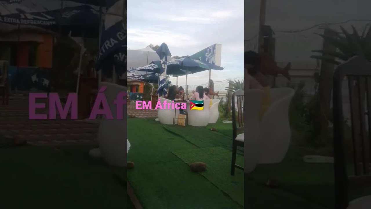 RESTAURANTE DE LUXO MOÇAMBIQUE BEIRA AO RIO #larissaeunice