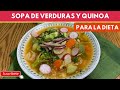 Sopa de verduras con Quinoa (nutritiva y económica) SIN Carne |Cocina de Addy