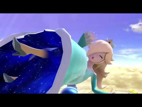 スマブラSP　ロゼッタにロックマン掴み