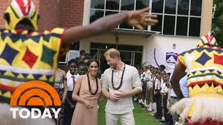 Prince Harry and Meghan Markle kick off 3day trip to Nigeria