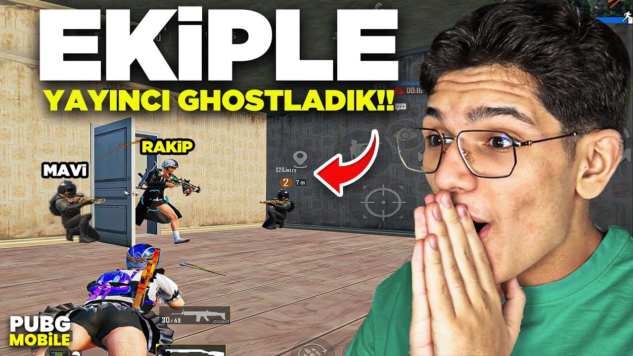 EKİPLE ÇILDIRTAN VİCTOR PUSUSU! w/ JEZZY - PUBG MOBİLE