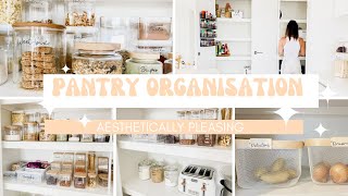 PANTRY ORGANISATION | Kmart + Target storage ideas #pantryorganization #kmartaustralia #target