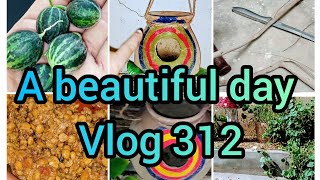 A beautiful day/gardening/sewing/My daily routine/Vlog 312/Sindhi