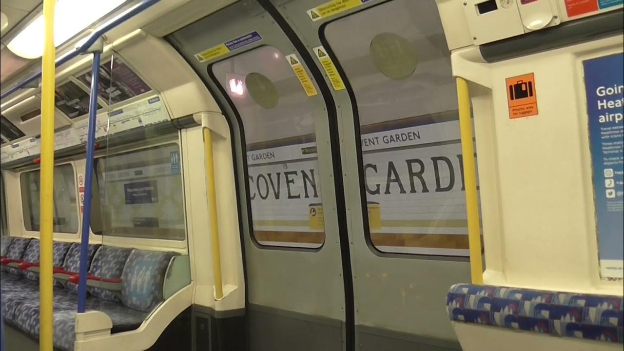 Piccadilly Line 1973TS 154 From King's Cross St. Pancras to Green Park