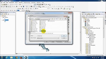การสร้างGeodatabase,Feature Dataset,Feature Class และ Shapefile (Official)