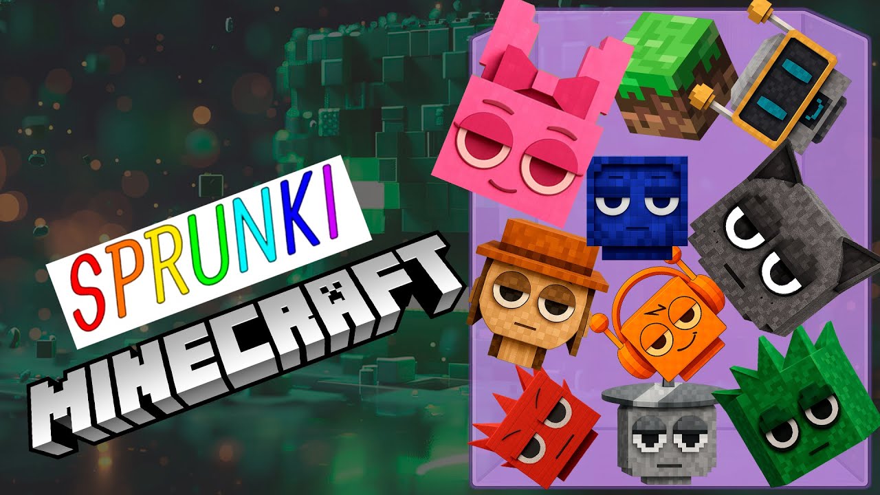 SPRUNKI MERGE Minecraft INCREDIBOX MOD New Boss💥 2048 Suika Incredibox Game | Reaching Max Level