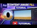 Remove ANY Object From Video in After Effects (Content-Aware Fill Tutorial)