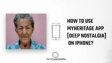 How to use MyHeritage (deep nostalgia) app on iPhone? Face moving app | animated old photos | 2022