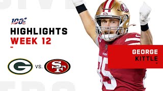 George Kittle Puts on a Show vs. Packers w/ 129 Yds & 1 TD | NFL 2019 Highlights