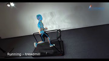 3D markerless tracking: Running // CONTEMPLAS MULTI CAMERA SYSTEM®