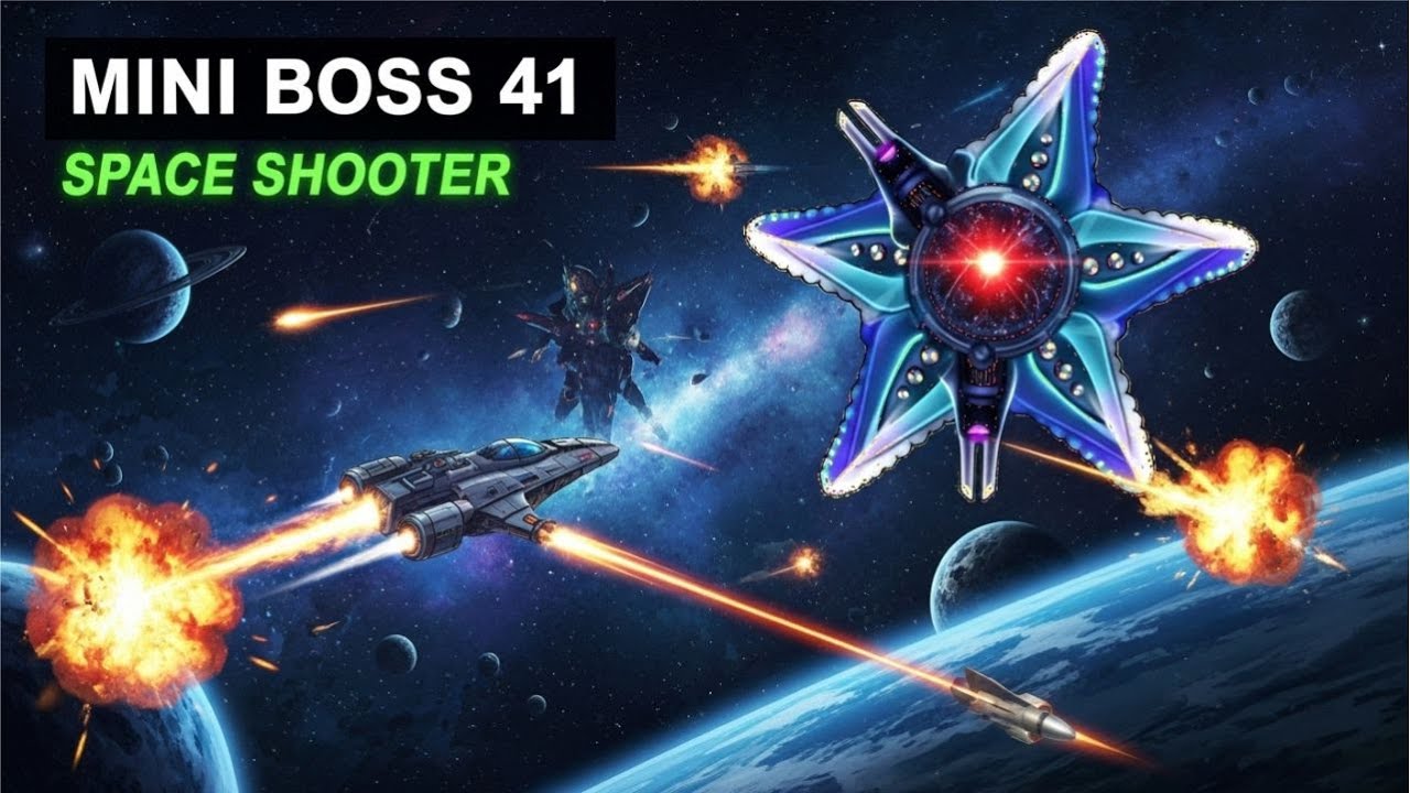 New Mini Boss 41: Summer Sea Star Full Fight (Galaxy Attack 2026)