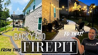 semi-DIY Firepit part 3 | EXTREME BACKYARD MAKEOVER | House to Home Update