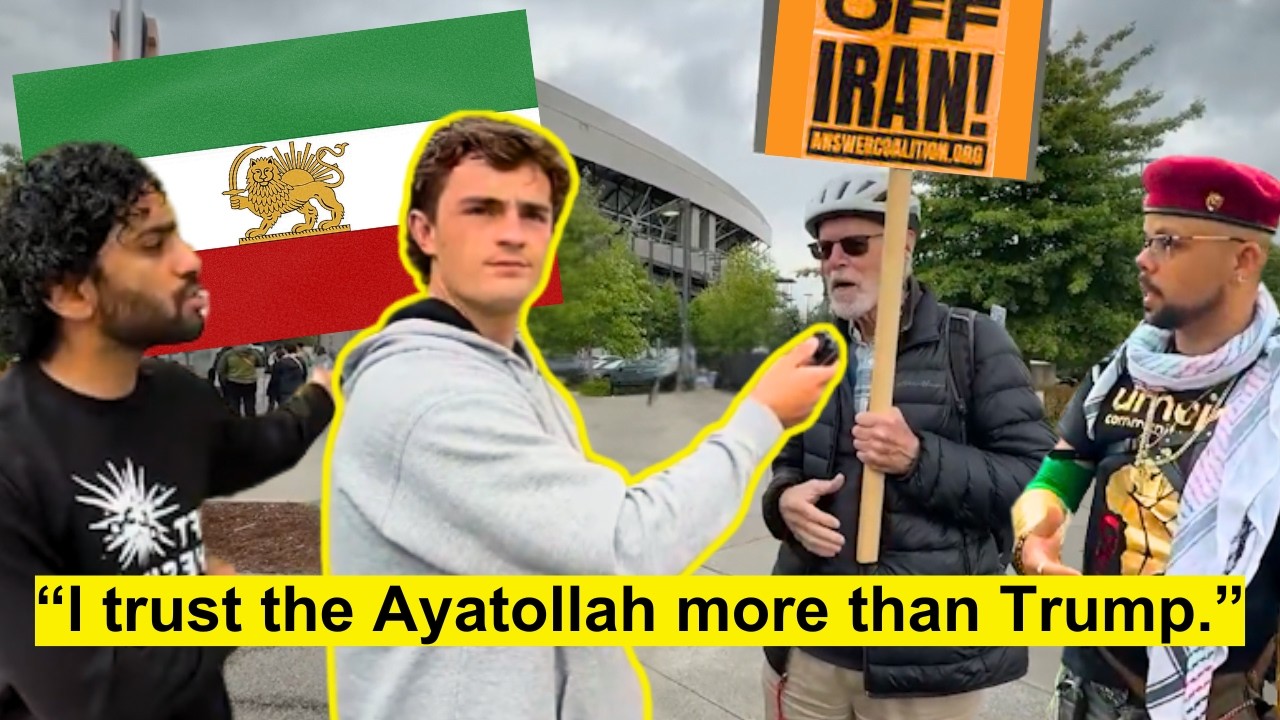 Confronting Americans About The Iran-US War