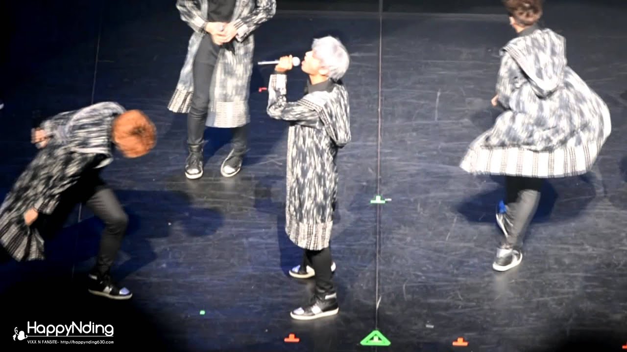 140821 VIXX Live Fantasia HEXSIGN in OSAKA :: 어둠속을 밝혀줘(N focus)