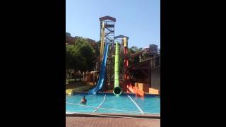 Magaluf western water park 2015 slide