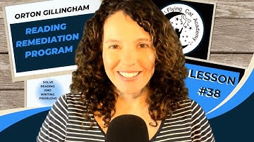 Lesson 38 - Reading Remediation Lesson Using the Orton Gillingham Method from Flying Cat Academy