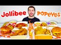 Jollibee VS Popeyes MENU SHOWDOWN! Which is the BEST?! - Fast Food Mukbang!