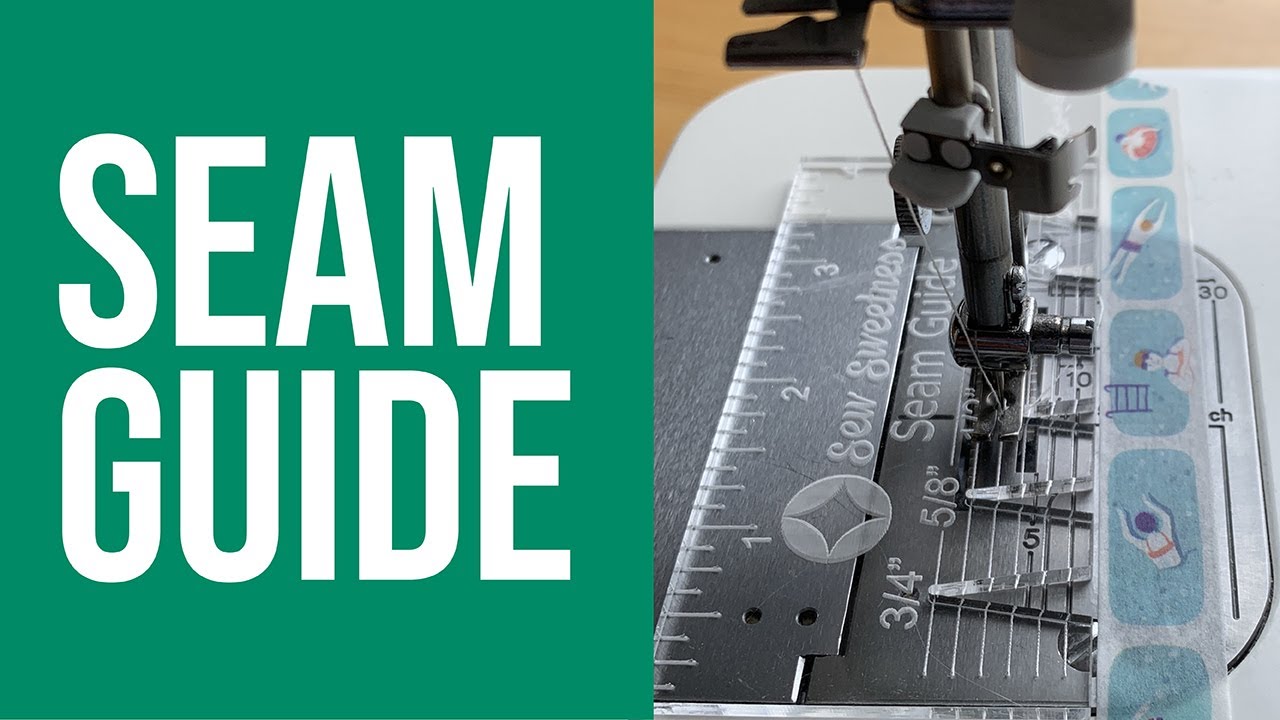 Seam Guide Ruler + FREE Magnetic Seam Guide – MadamSew