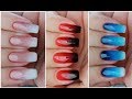 03 TUTORIAIS DE UNHAS DECORADAS EM DEGRADÊ - Nail Art | Gersoni Ribeiro