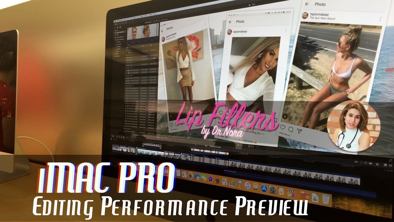 iMac Pro 4k Editing Performance | 8-Core Xeon W Vega 56 32GB - YouTube